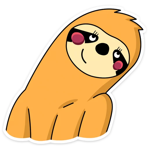 Sticker Свободный от забот @TgSticker - 8