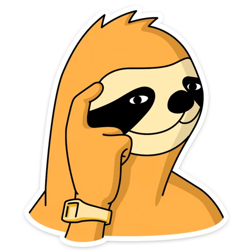 Sticker Свободный от забот @TgSticker - 7