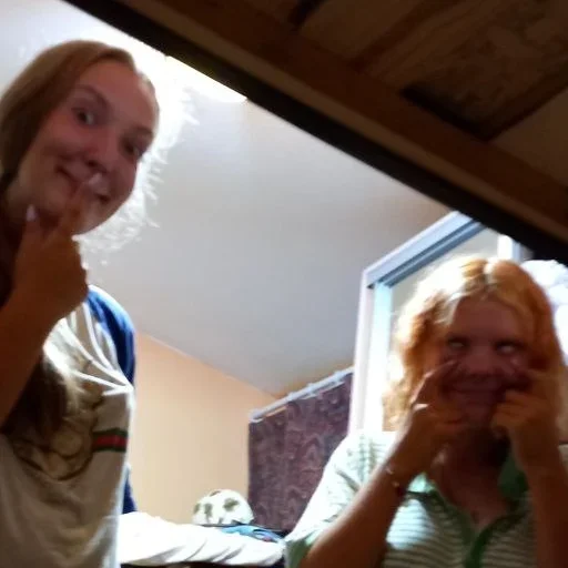 person human face clothing