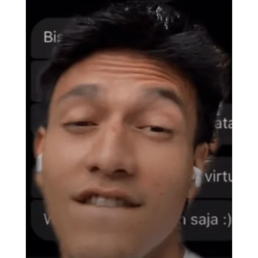 human face eyebrow screenshot