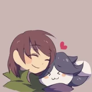 Sticker Swapfell Chara|💚//by. @balaui101 - 1