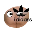 Sticker sweetass - 10