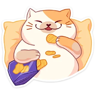 Sticker Булочка без надписей @TgSticker - 5