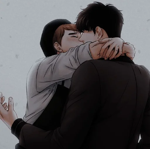 kiss person clothing