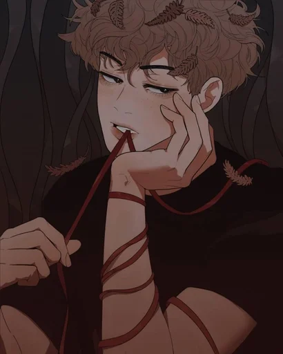 аниме мультфильм человеческое лицо