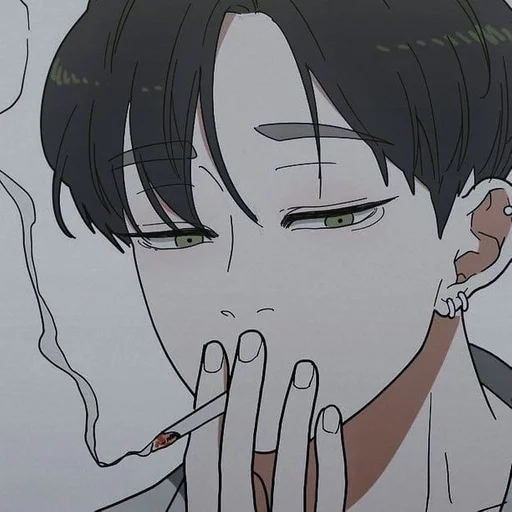 аниме иллюстрация эскиз