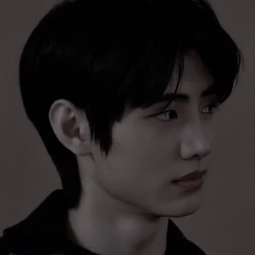 person human face bangs