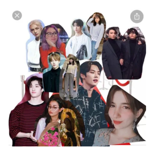 Sticker vkook не для камер😚✌🏼 - 6