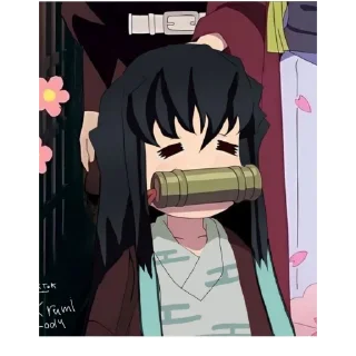 Стикер макомо (@emopix) - 2