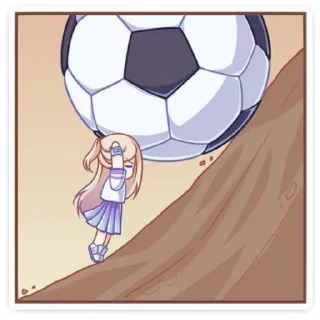 Sticker попка (@emopix) - 6