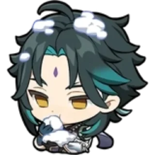 Sticker ГеншиН) 4. (@emopix) - 7