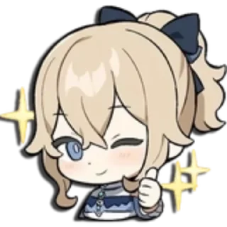 Sticker ГеншиН) 4. (@emopix) - 10