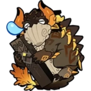 Sticker ГеншиН) 4. (@emopix) - 6