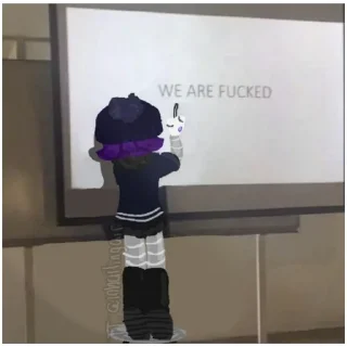 Стикер murder drones (@emopix) - 5