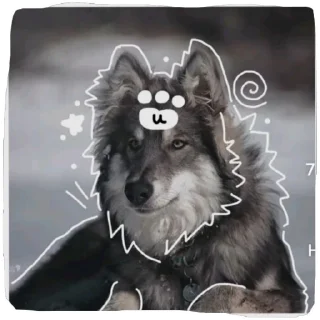 Стикер Квадробика (@emopix) - 9