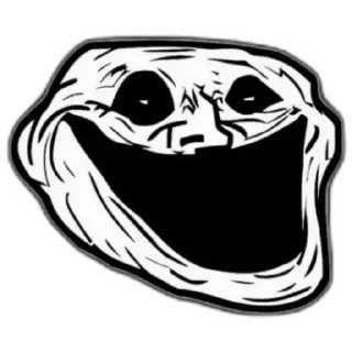 Sticker troll face (@emopix) - 3