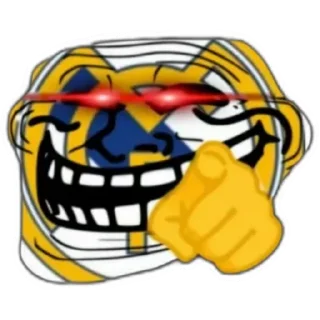 Sticker troll face (@emopix) - 5