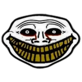 Sticker troll face (@emopix) - 8