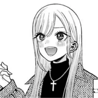 Sticker марин китагава💞💋💋 (@emopix) - 3