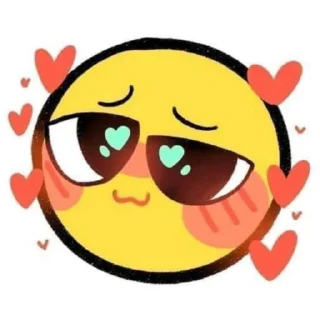 Стикер Смайл эмоджи (@emopix) - 2