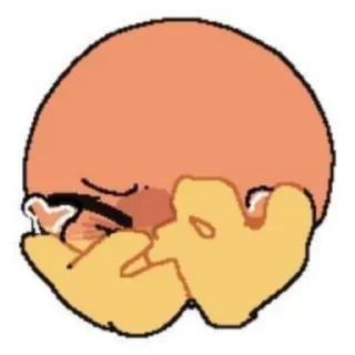 Стикер Смайл эмоджи (@emopix) - 1