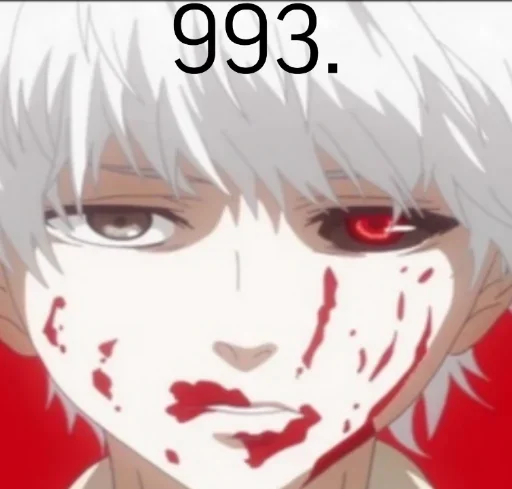 anime manga human face