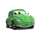 Sticker Тачки - 0