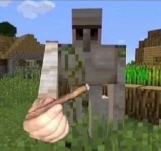 Sticker Майнкрафт @minemems1 - 11