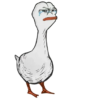 Sticker Тактичный Гусь - 0