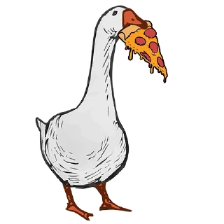 Sticker Тактичный Гусь - 2