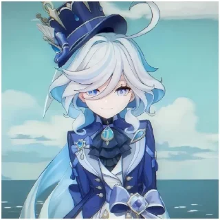 Sticker Furina (@emopix) - 8