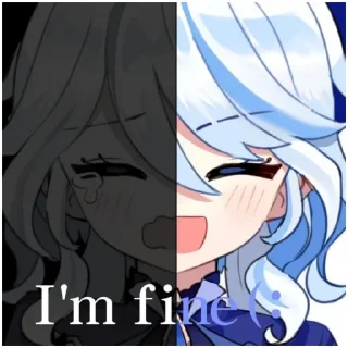 Sticker Furina (@emopix) - 6