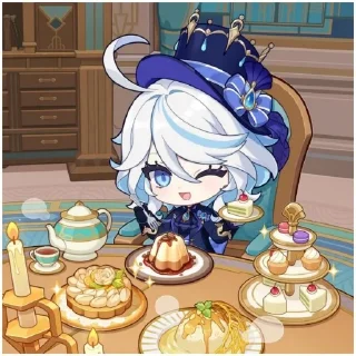 Sticker Furina (@emopix) - 4