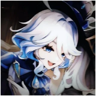 Sticker Furina (@emopix) - 2