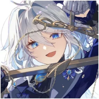 Sticker Furina (@emopix) - 9