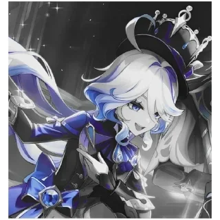 Sticker Furina (@emopix) - 3