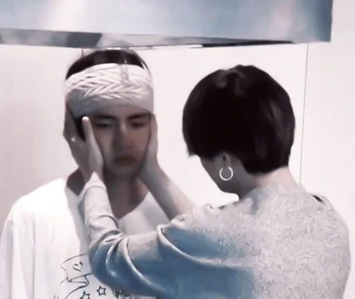 person wall clothing