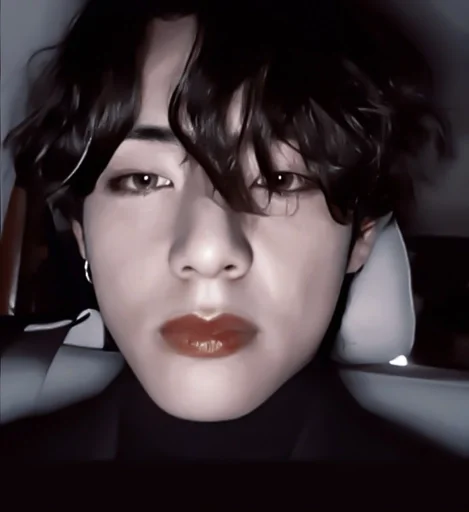 human face lip person