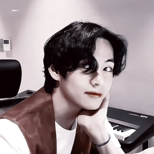 person indoor human face