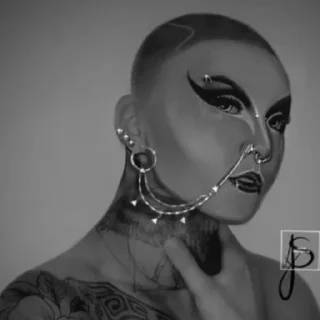 Стикер чбнагибаторыахпапочкатрахнименя - 0