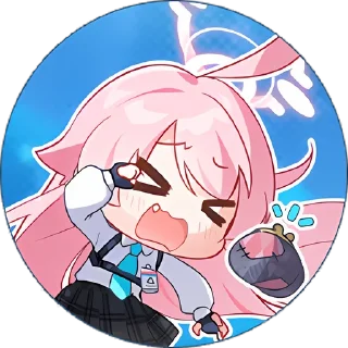 Стикер 小鳥遊 ホシノ packed by @myadestes - 3