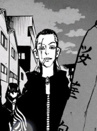 black and white human face sketch