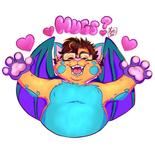 Sticker talps_dracat_by_yuki - 1