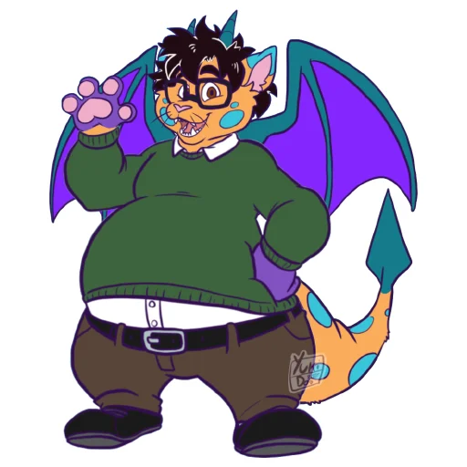 Стикер talps_dracat_by_yuki - 1