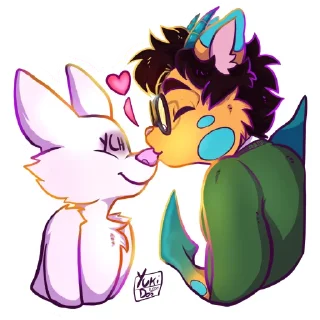 Sticker Talps the Dracat by Yuki - 2