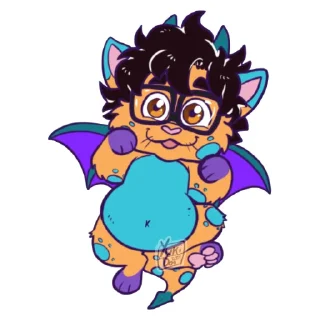 Sticker Talps the Dracat by Yuki - 4