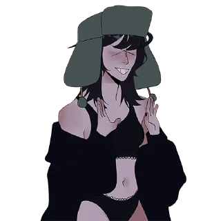 Sticker тапок в трусах @tapokk000 - 2