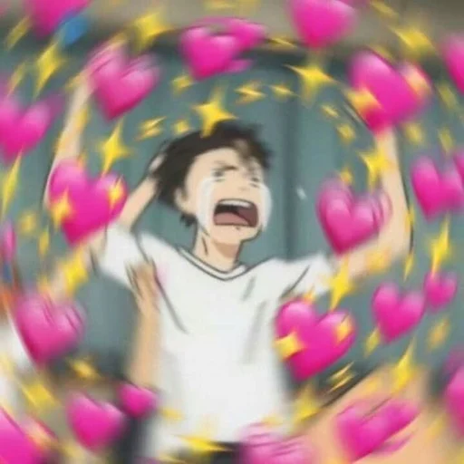 human face pink magenta