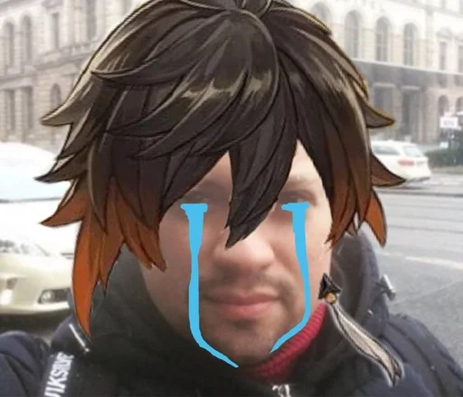 human face cartoon person