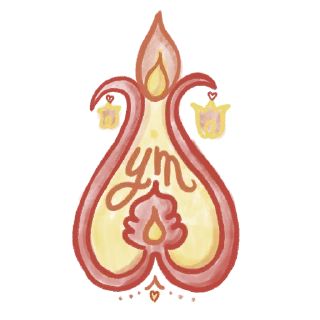 Sticker tatar flowers ornament - 9